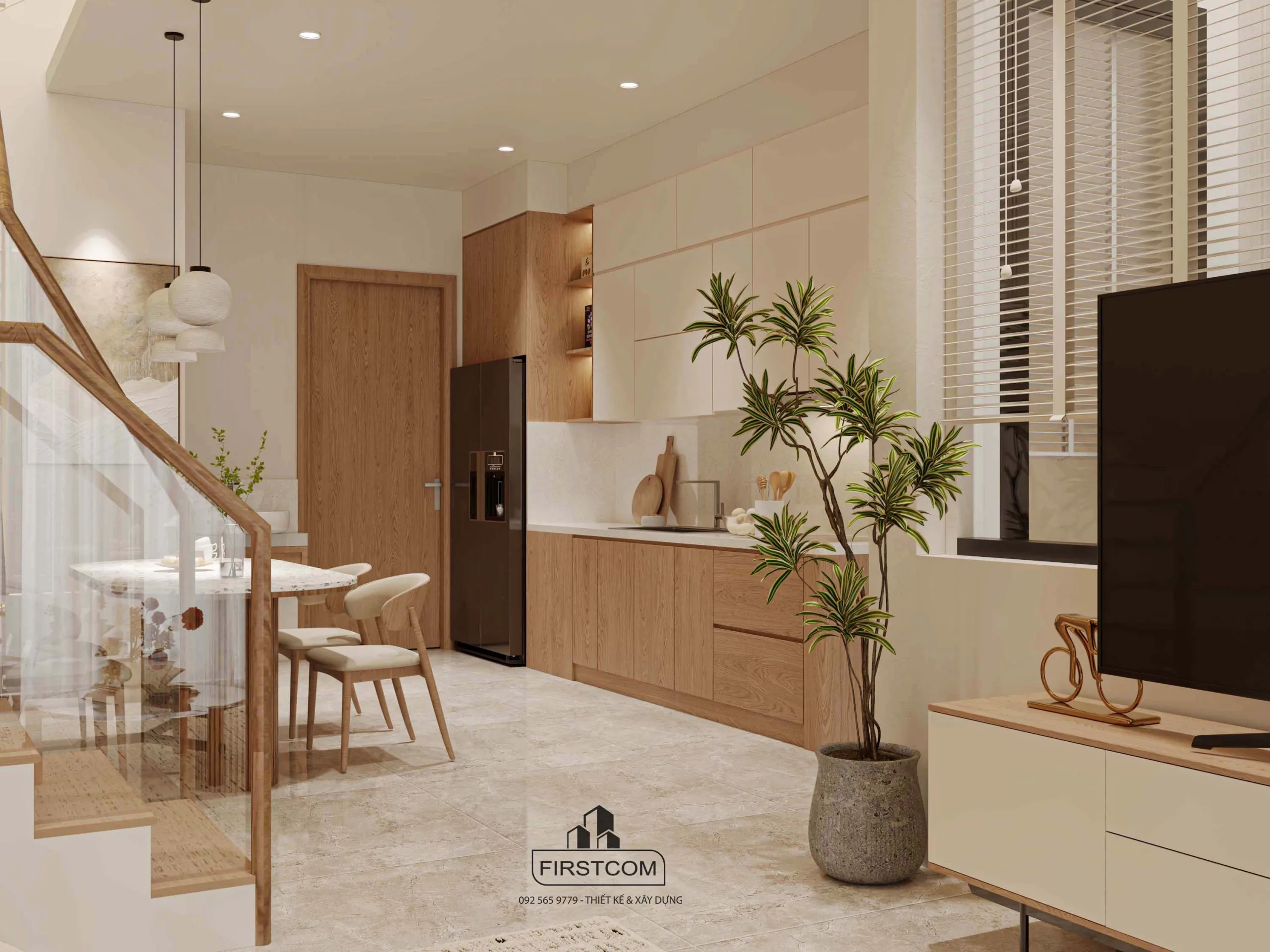 Mạnh House | Thiết kế nội thất hiện đại – Tổ ấm đậm chất cá nhân tại Vĩnh Phúc