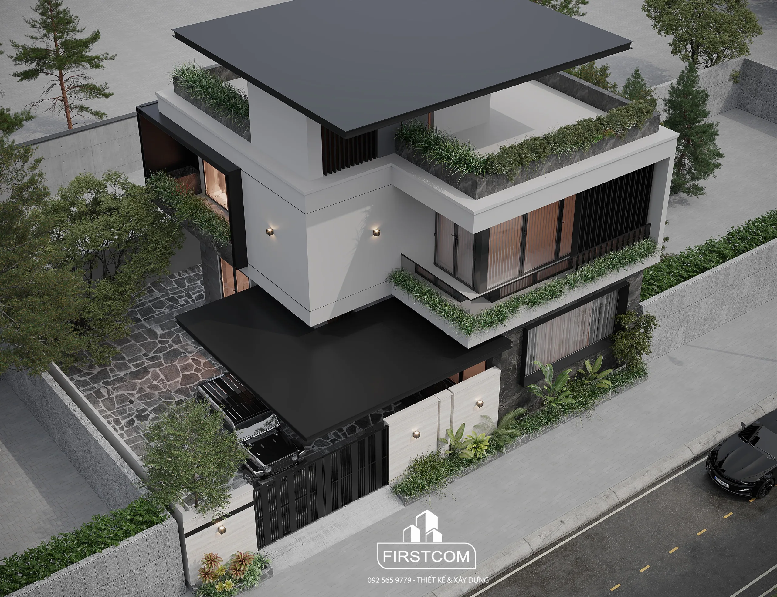 Biệt thự hiện đại