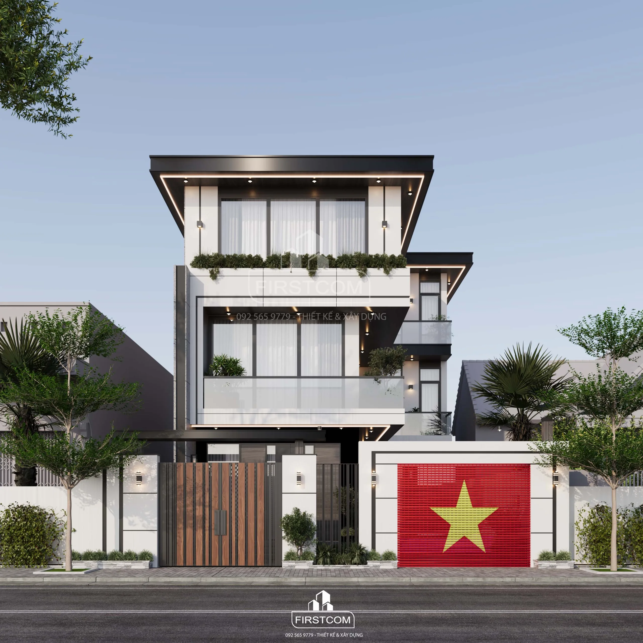 Thanh House | Nhà phố hiện đại – Giao hòa giữa thẩm mỹ và tiện nghi tại Hà Nam