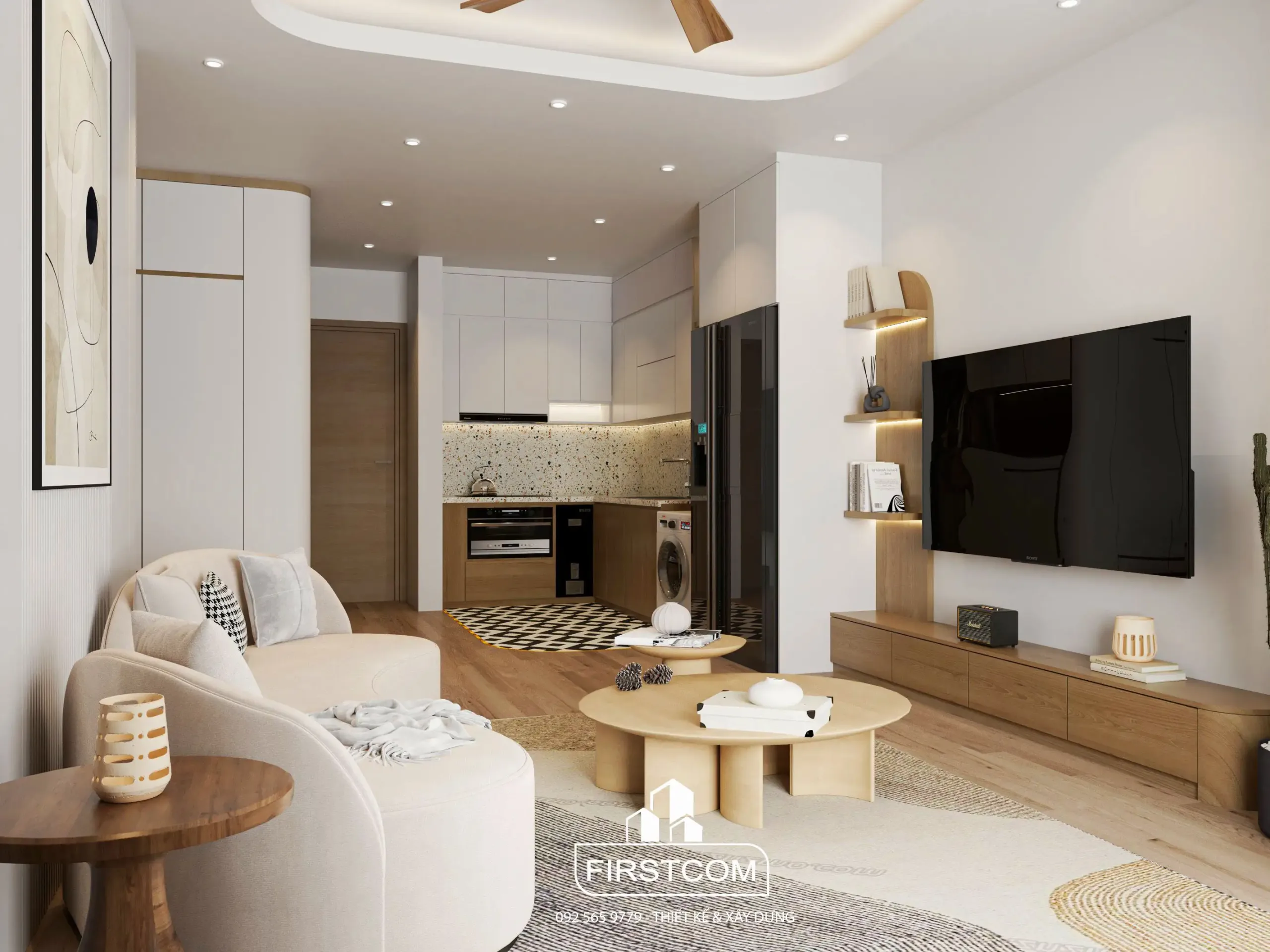 THIẾT KẾ NỘI THẤT CHUNG CƯ HÀ NỘI: SCANDINAVIAN TINH GỌN – VẺ ĐẸP BÌNH YÊN VÀ TỰ NHIÊN