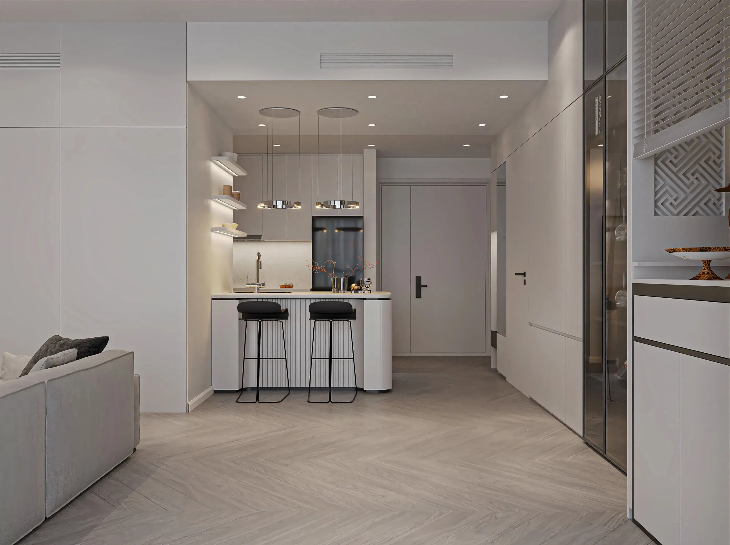 MRS. CẨM THANH | THIẾT KẾ CĂN HỘ PHONG CÁCH MINIMALISM TẠI MASTERI, VINHOMES OCEANPARK